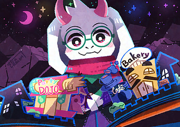 Ralsei's Cosmic Adventure | Deltarune, Ralsei (deltarune), video game, deltarune HD wallpaper