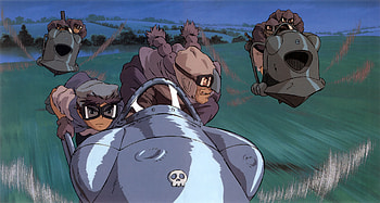 Pazu and Dola, Laputa: Castle in the Sky HD wallpaper