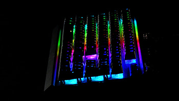 Corsair at CES 2014: A Mechanical Keyboard with Per-Key Full RGB, aka the MX RGB Project HD wallpaper