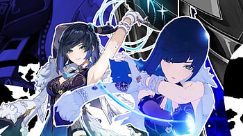 Yelan - Shadow in the Rain, Yelan (Genshin Impact), video game, Genshin Impact HD wallpaper