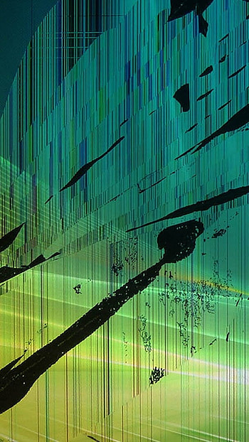 Mobile Glass Broken, Colorful Lines, Broken Background, broken, background HD phone wallpaper