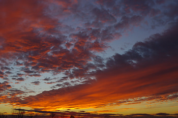 Landscape, Nature, Sunset, Sky, Clouds HD wallpaper