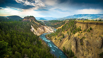 Yellowstone, USA HD wallpaper