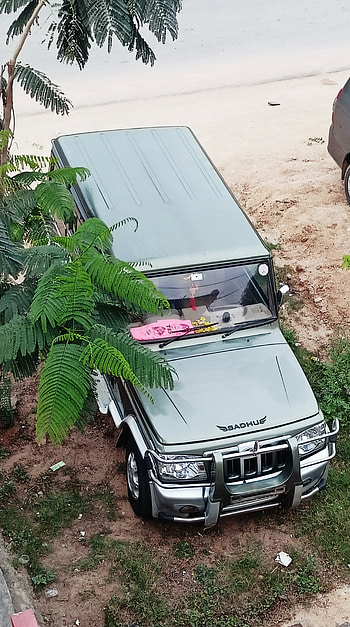 Bolero, army, green, car, background, jeep HD phone wallpaper