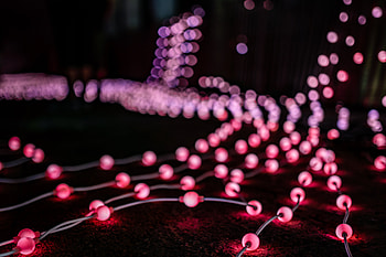 Lights, Shine, Light, Miscellanea, Miscellaneous, Glow, Garland, Garlands, Light Bulbs HD wallpaper