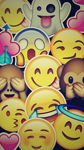 Emoji, Happy Emotions, background HD phone wallpaper