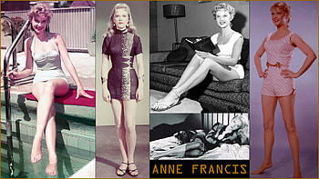 Actress Anne Francis, actress, actresses, Forbidden Planet, Anne Francis HD wallpaper