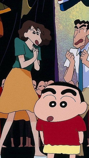 Shinchan For, Shinchan, Mom, Dad HD phone wallpaper