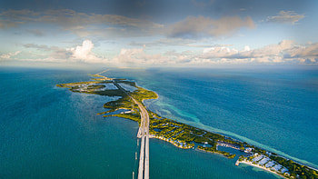 Overseas Highway in the Florida Keys, man made, bridge HD wallpaper