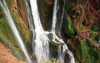 Landscape, Nature, Waterfalls HD wallpaper