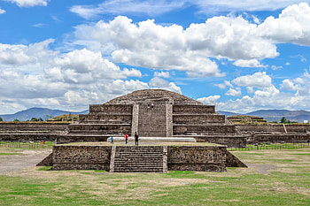 Temple of the Feathered Serpent, Teotihuacan HD wallpaper