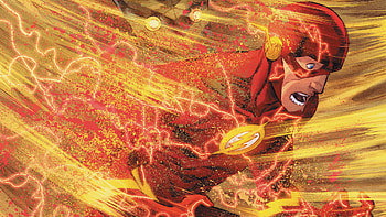 Comic, Flash HD wallpaper