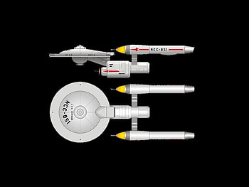 USS Hyperion MK1, ship, tv, star trek, scifi HD wallpaper