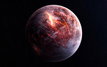Mars, red planet, 3D art, artwork, galaxy, NASA, nebula, sci-fi, planets HD wallpaper