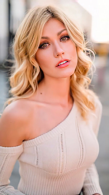 Katerina McNamara, hollywood actress, model HD phone wallpaper