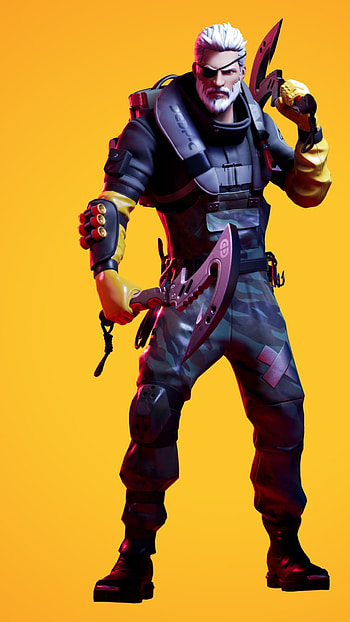 Fortnite Chapter 3, Season 2, Riptide, Fortnite, yellow background HD phone wallpaper