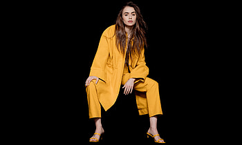 Lily Collins The Observer hoot 1, lily-collins, girls, celebrities, model, hoot, 1 HD wallpaper
