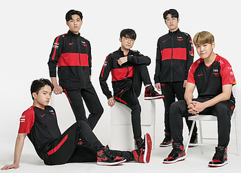 Faker and T1 League of Legends Team, Faker (League Of Legends), video game, T1 HD wallpaper