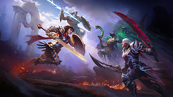 Epic Battles in Smite 2: Stunning Ultra, video game, Smite 2 HD wallpaper