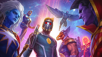 Nova Star Lord X-Force Marvel Future Fight HD wallpaper