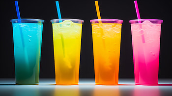 Colorful Slurpee Drinks, food, Slurpee HD wallpaper