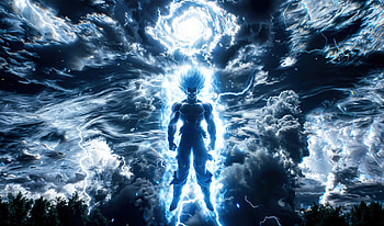 Dragon Ball Z Super Saiyan Blue , super-saiyan-blue, goku, dragon-ball-z, dragon-ball, anime, artist, artwork, digital-art HD wallpaper