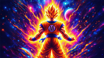 Goku Rebel With A Cause, goku, anime, artwork, art, artist, digital-art, dragon-ball-z, deviantart HD wallpaper