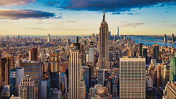New York City , Empire State Building, Cityscape, Skyline HD wallpaper