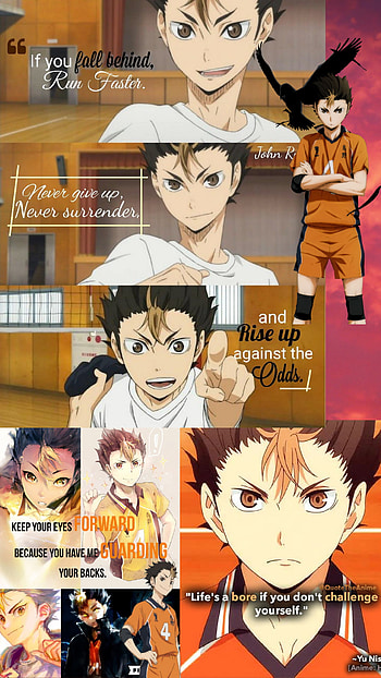 Nishinoya Inspiration, haikyuu, anime HD phone wallpaper