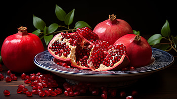 Pomegranate Delight, food, pomegranate HD wallpaper