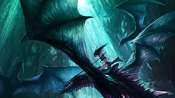 Chenbo Dragon, league-of-legends, games, anime, anime-girl, chenbo HD wallpaper