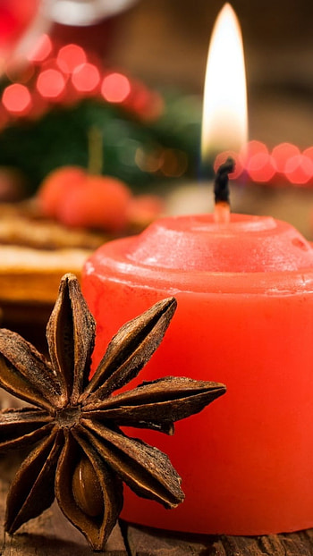 Candles , Red Candle HD phone wallpaper