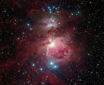 Nebula, space, stars, gas HD wallpaper