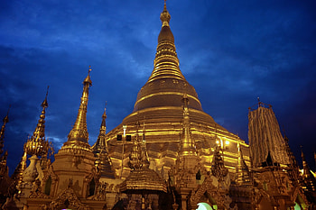 Shwedagon Pagoda, , Background HD wallpaper