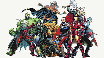 Marvel Heroes, Marvel characters, , High-quality visuals HD wallpaper