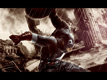 Captain America, comics, dc HD wallpaper