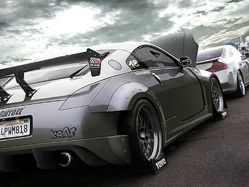 Nissan 350z, nissan, tuning, 350z HD wallpaper