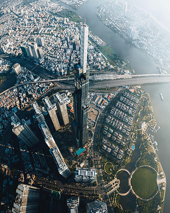 Cities, City, Building, View From Above, Skyscrapers HD phone wallpaper