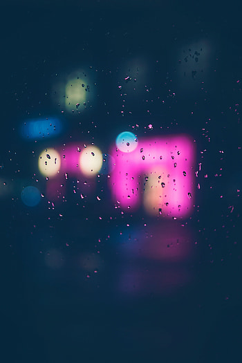 Drops, Macro, Glare, Blur, Smooth, Surface, Glass, Bokeh, Boquet HD phone wallpaper