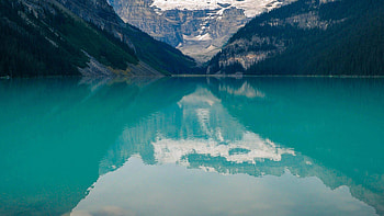 Canada, Lake Louise, Green water, Natural beauty HD wallpaper