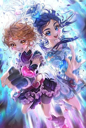 futari wa pretty cure, anime girl, pretty cure, anime HD phone wallpaper