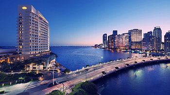 Miami Skyline, , Urban beauty, Cityscapes HD wallpaper