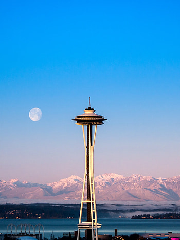 Seattle, Space Needle, Modern landmark, Architectural wonder HD phone wallpaper