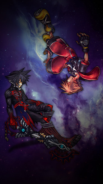 Sora and Vanitas Kingdom Hearts -C by judah ... HD phone wallpaper