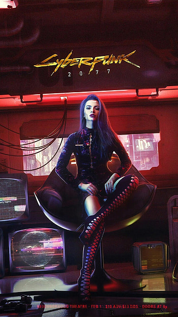Fan art, Cyberpunk, Smart , Creative interpretations HD phone wallpaper