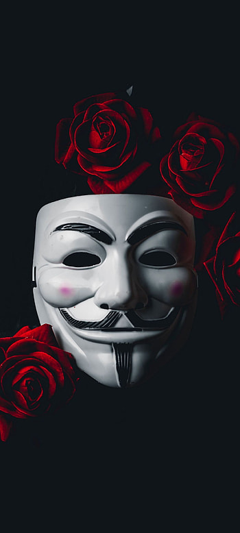 Mask, red HD phone wallpaper