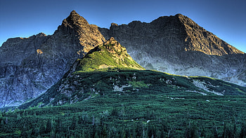 Landscape, Mountains HD wallpaper