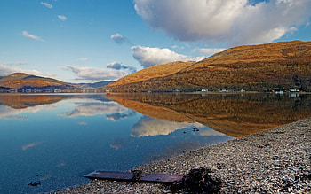 Nature, Pebble, Mountains, Lake, Reflection, Shore, Bank, Board, Clear, I See HD wallpaper