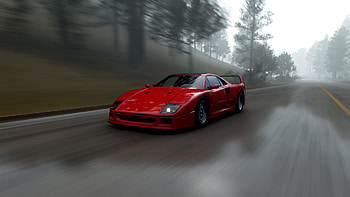 Ferrari F40, vehicle, video game, car, Ferrari F40, Ferrari HD wallpaper