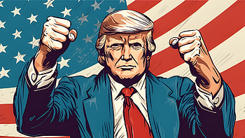 Bold Trump : Patriotic Power with MAGA Spirit, Donald Trump, MAGA HD wallpaper